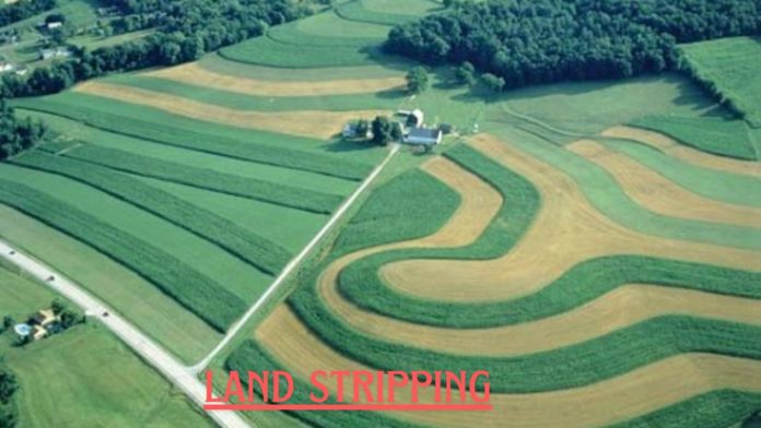 land stripping